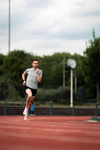 Maximilian Thorwirth (SFD 75 Duesseldorf) am 10.05.2022 im Sportpark Niederheid in Duesseldorf